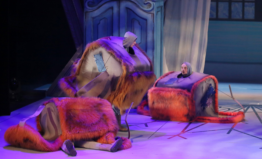 Школа снегурочек. Новогоднее представление для детей